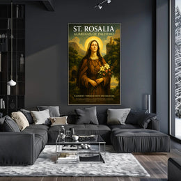 St. Rosalia Guardian of Palermo Poster PosterGoat
