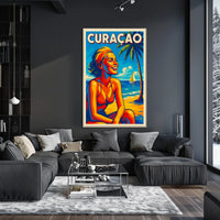 Curaçao Beach Vibes Poster