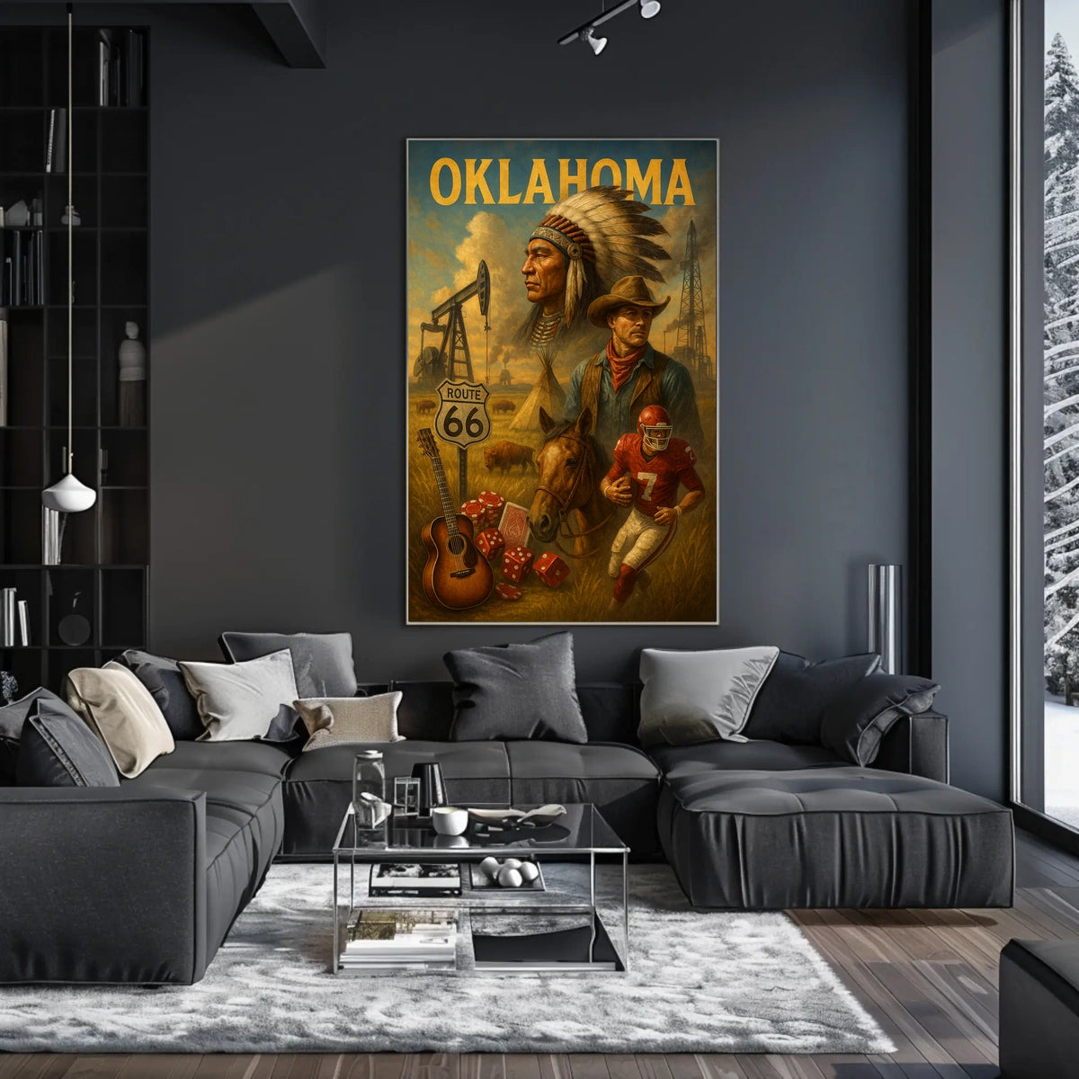 Oklahoma Heritage Poster