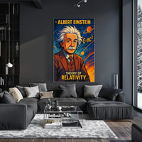 Albert Einstein Theory Of Relativity Poster