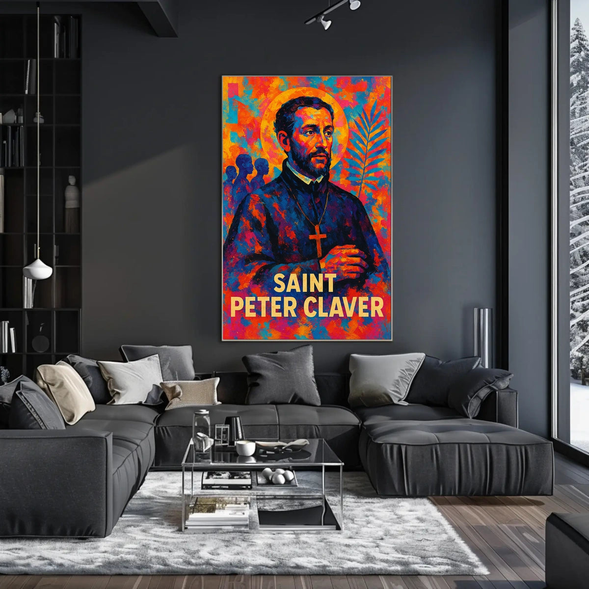 Saint Peter Claver Poster