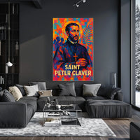 Saint Peter Claver Poster