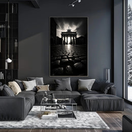 Sunrise At The Brandenburg Gate Poster