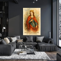 Saint Catherine of Alexandria Poster