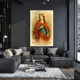 Saint Catherine of Alexandria Poster