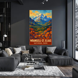 Wrangell-St. Elias National Park Poster