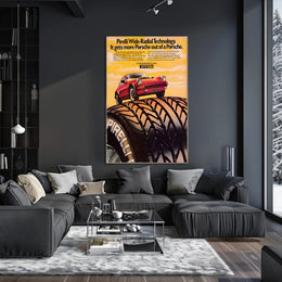 Pirelli Wide-Radial Technology Poster
