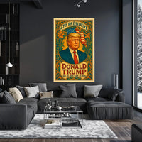Donald Trump Triumph of the 47th Presidency Poster