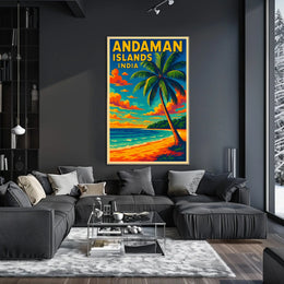 Andaman Islands Tropical Paradise Poster