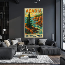 Acadia National Park Poster