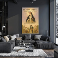 St. Rose of Lima Poster