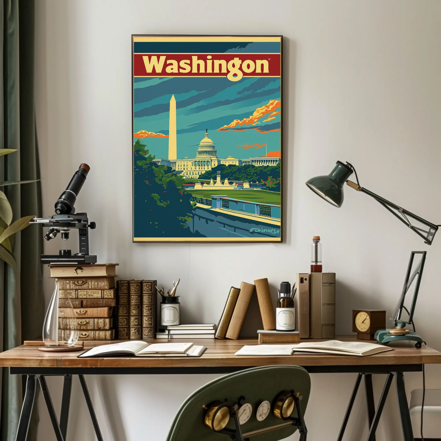 Washington Capitol and Monument