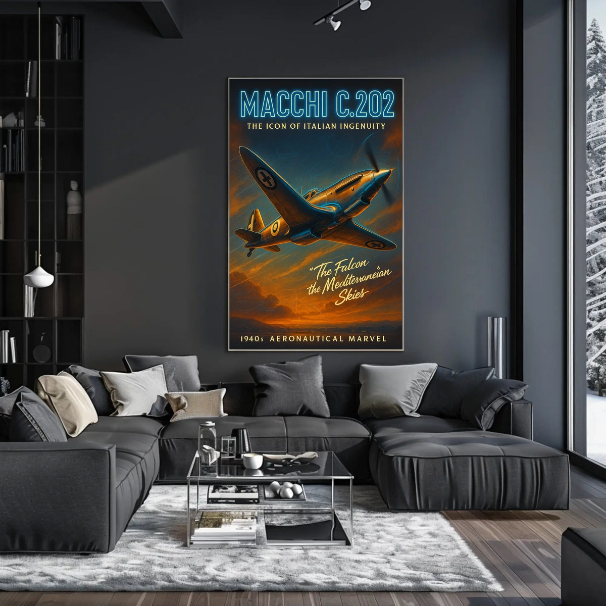 Macchi C.202 The Icon of Italian Ingenuity Poster
