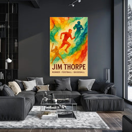 Jim Thorpe Multisport Legend Poster