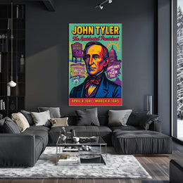 John Tyler The Accidental President Poster PosterGoat