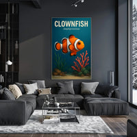 Clownfish Amphiprioninae Poster