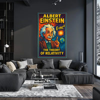 Albert Einstein The Theory Of Poster