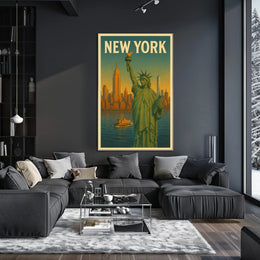 New York Skyline Poster