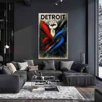 Detroit - Power and Unity Poster PosterGoat