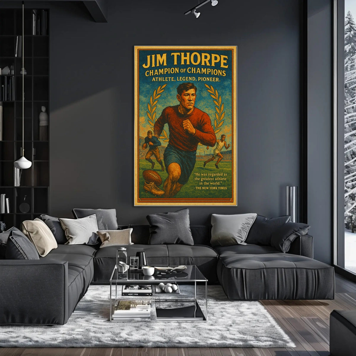 Jim Thorpe Champion of Champions Poster