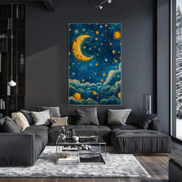 Celestial Dreams William Morris Art Poster