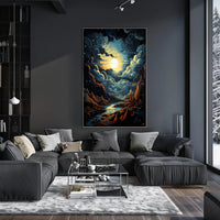 Celestial Landscape Poster