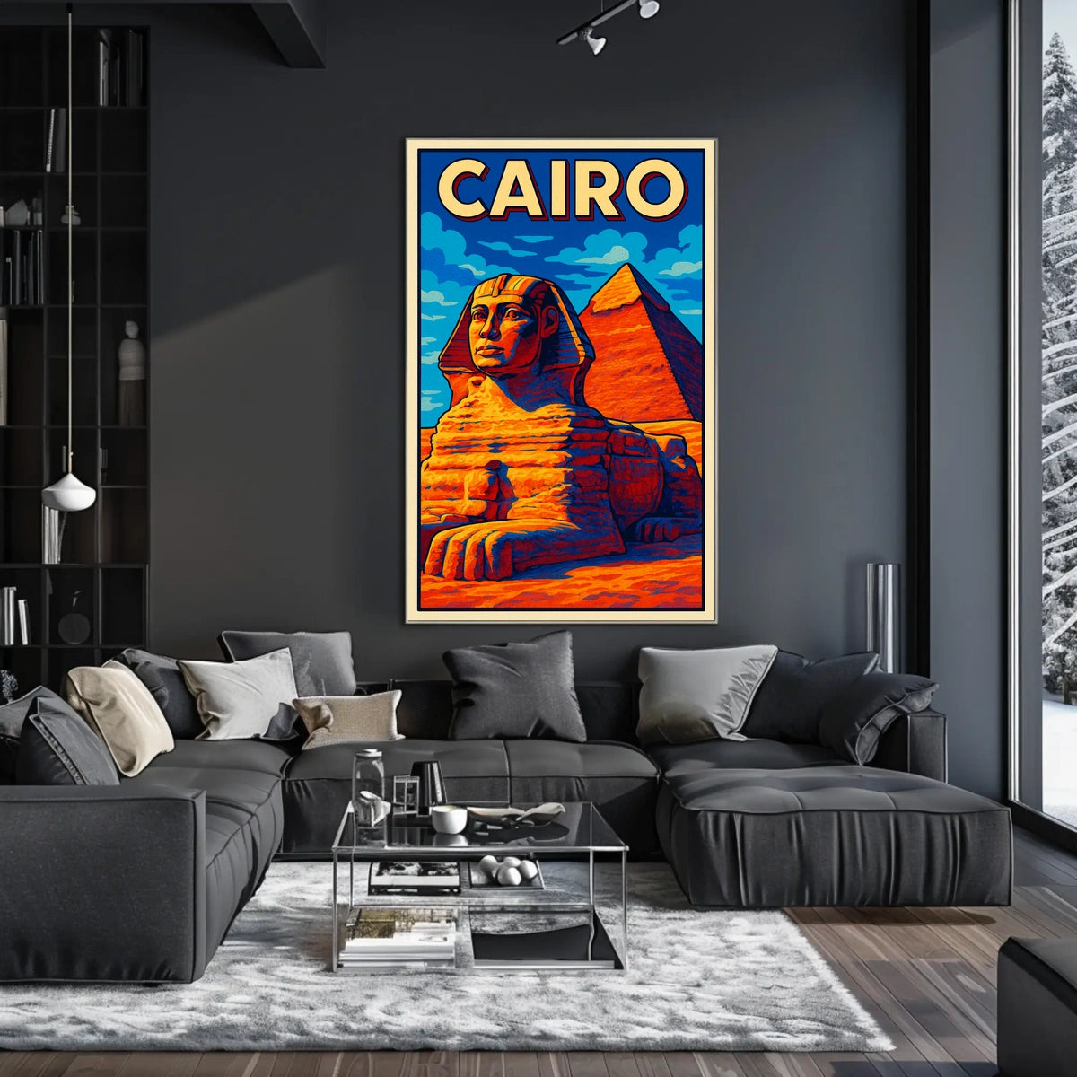 Cairo Travel Poster
