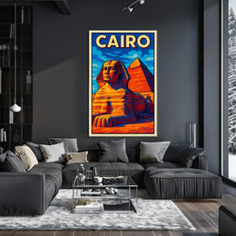 Cairo Travel Poster