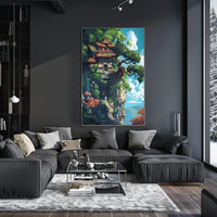 Enigmatic Visual Storytelling Art Poster