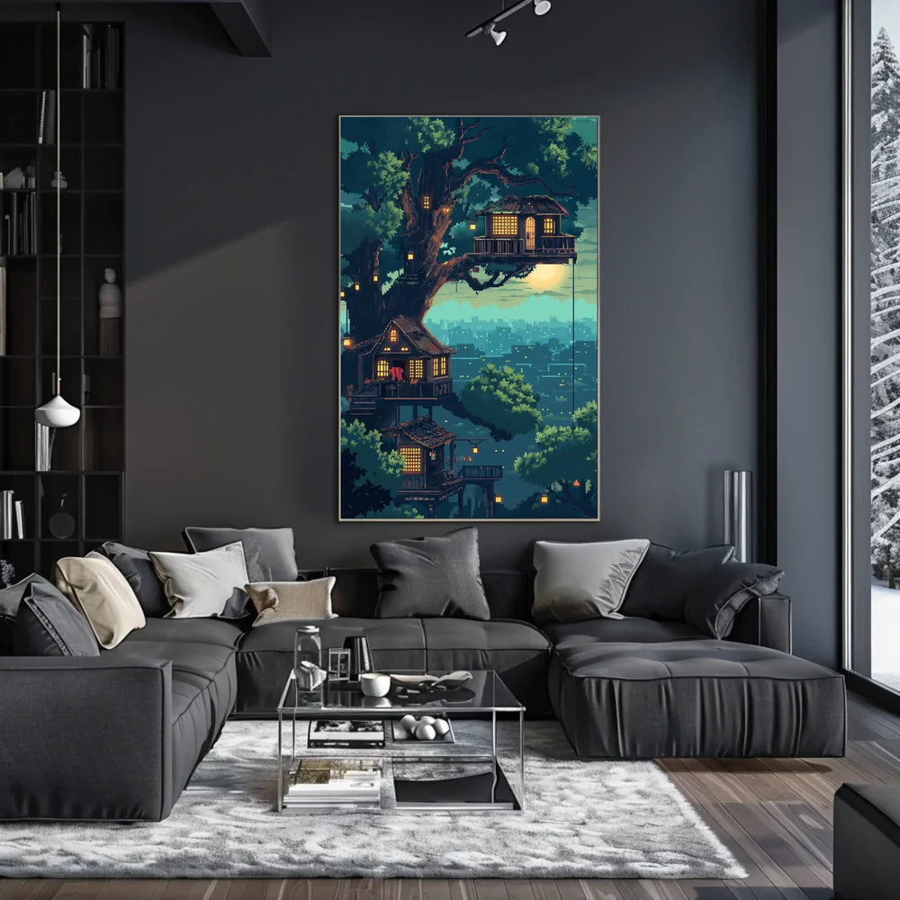Abstract Modern Art Design Poster