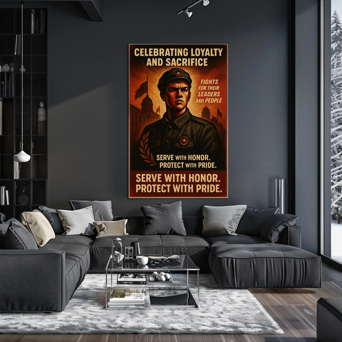 Celebrating Loyalty and Sacrifice Poster