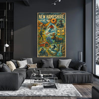 New Hampshire Adventure Poster
