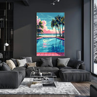 Tropical Oasis Poster