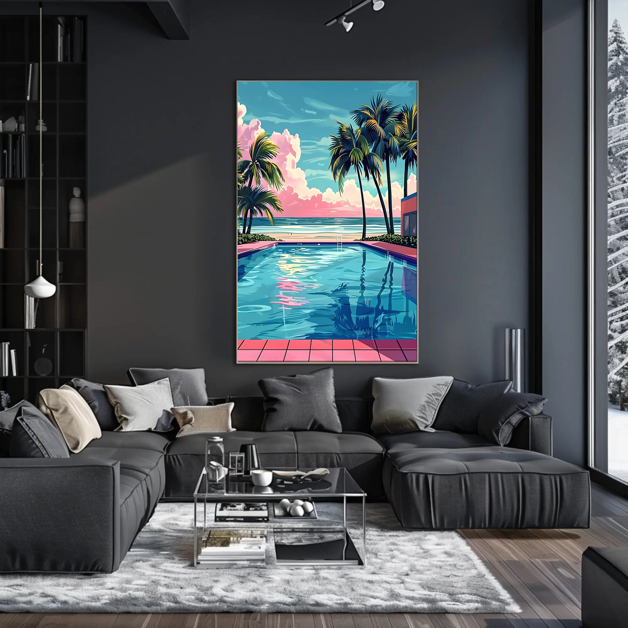 Tropical Oasis Poster