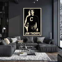 Jim Thorpe Iconic Athlete Poster