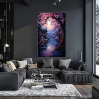 Enchanted Cherry Blossom Retreat Poster