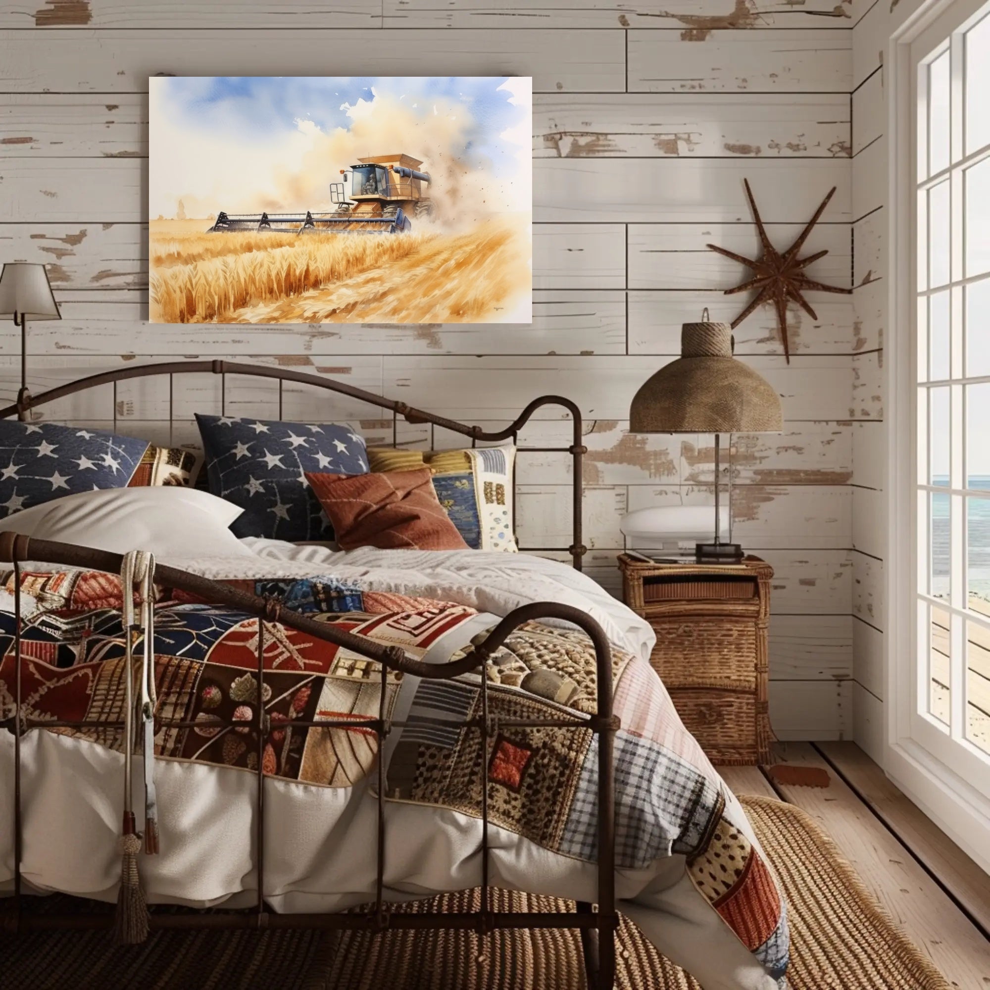 Harvesting the Fields Poster