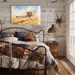 Harvesting the Fields Poster