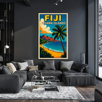 Fiji Yasawa Islands Poster