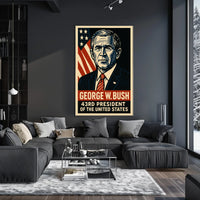 George W. Bush 43Rd President Poster