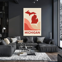 Michigan Landscape Poster