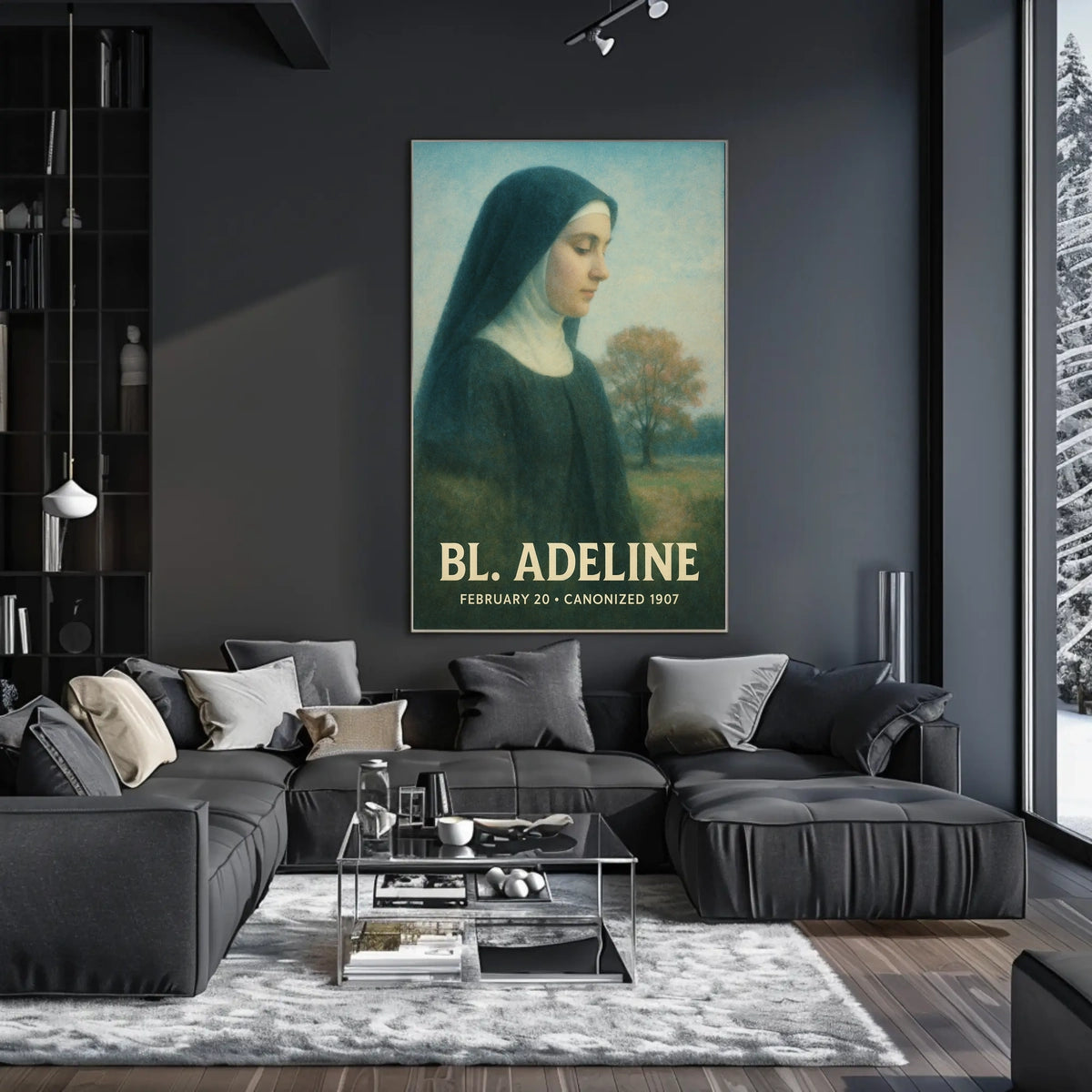 Bl. Adeline Canonized 1907 Poster