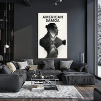 American Samoa A Visual Journey Poster