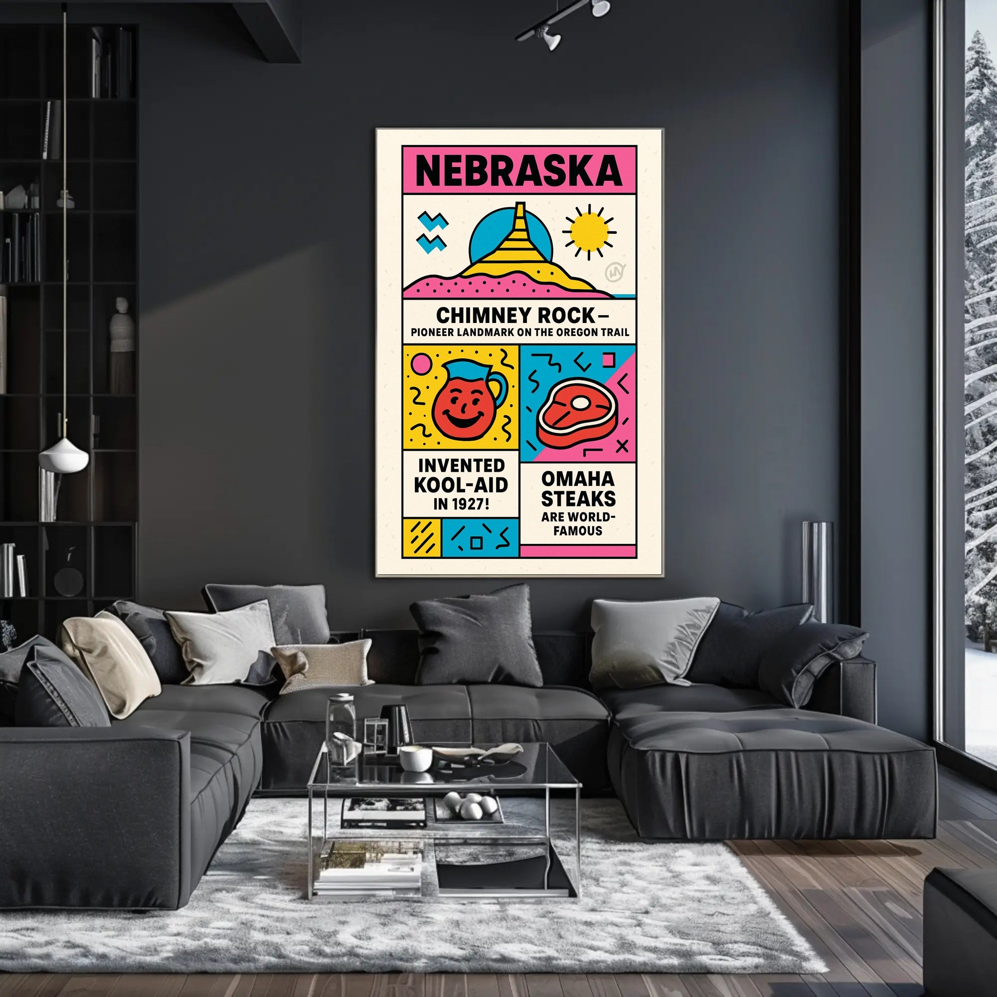 Nebraska Highlights Poster