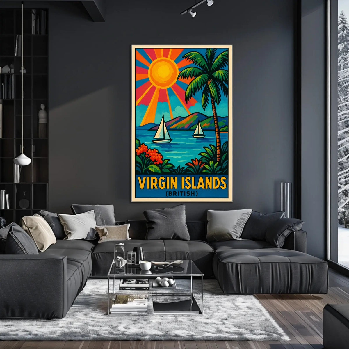 Virgin Islands (British) Travel Poster