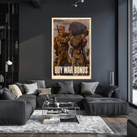Carry Your Share Buy War Bonds Poster Art Print PosterGoat