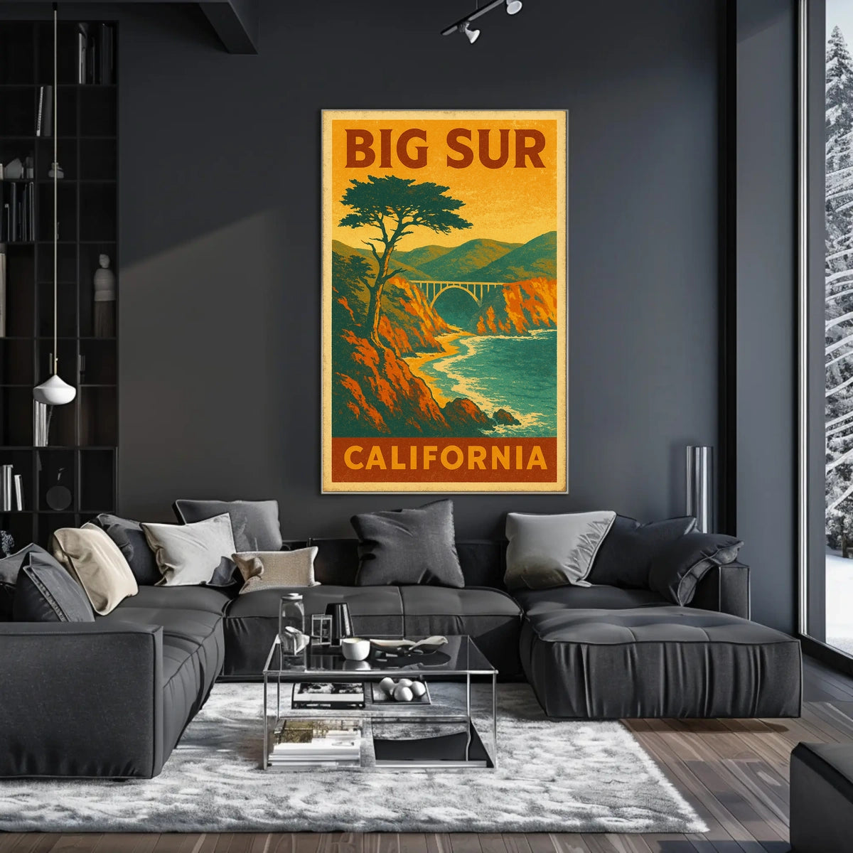Big Sur, California Poster