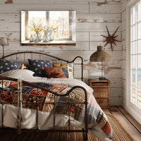 Tranquil Window Still Life Poster