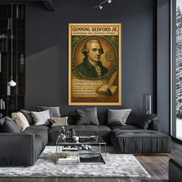 Gunning Bedford Jr. Statesman and Founding Father Poster