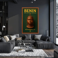 Benin Rich Cultural Heritage Poster